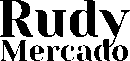 Rudy Mercado Logotipo Arte
